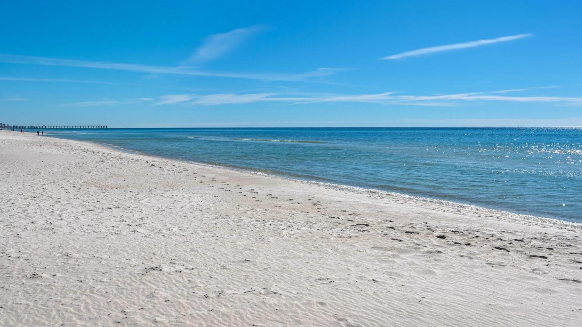 Parking Included-Beachfront 2Bd Ocean Villa! Gorgeous Amenities, Private Complex Panama City Beach Bagian luar foto