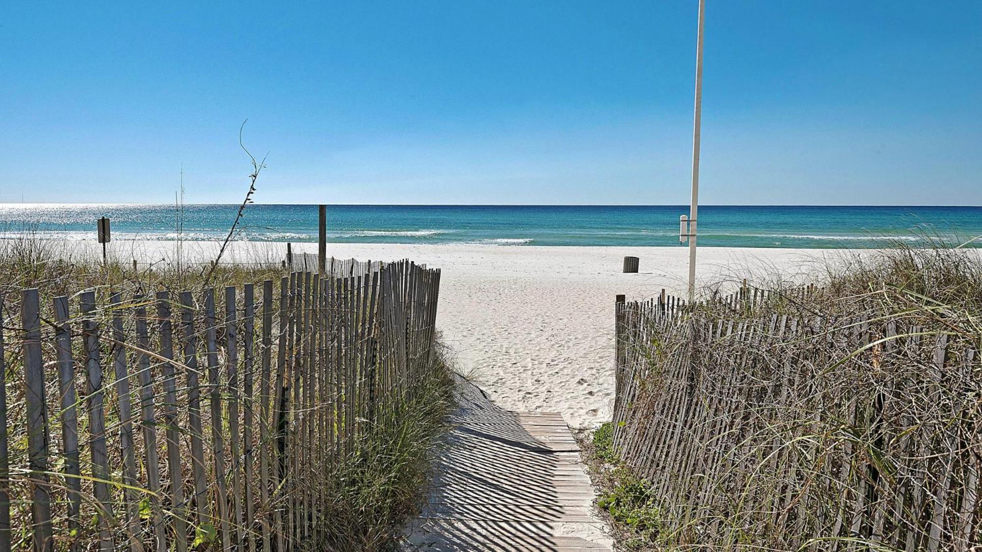 Parking Included-Beachfront 2Bd Ocean Villa! Gorgeous Amenities, Private Complex Panama City Beach Bagian luar foto