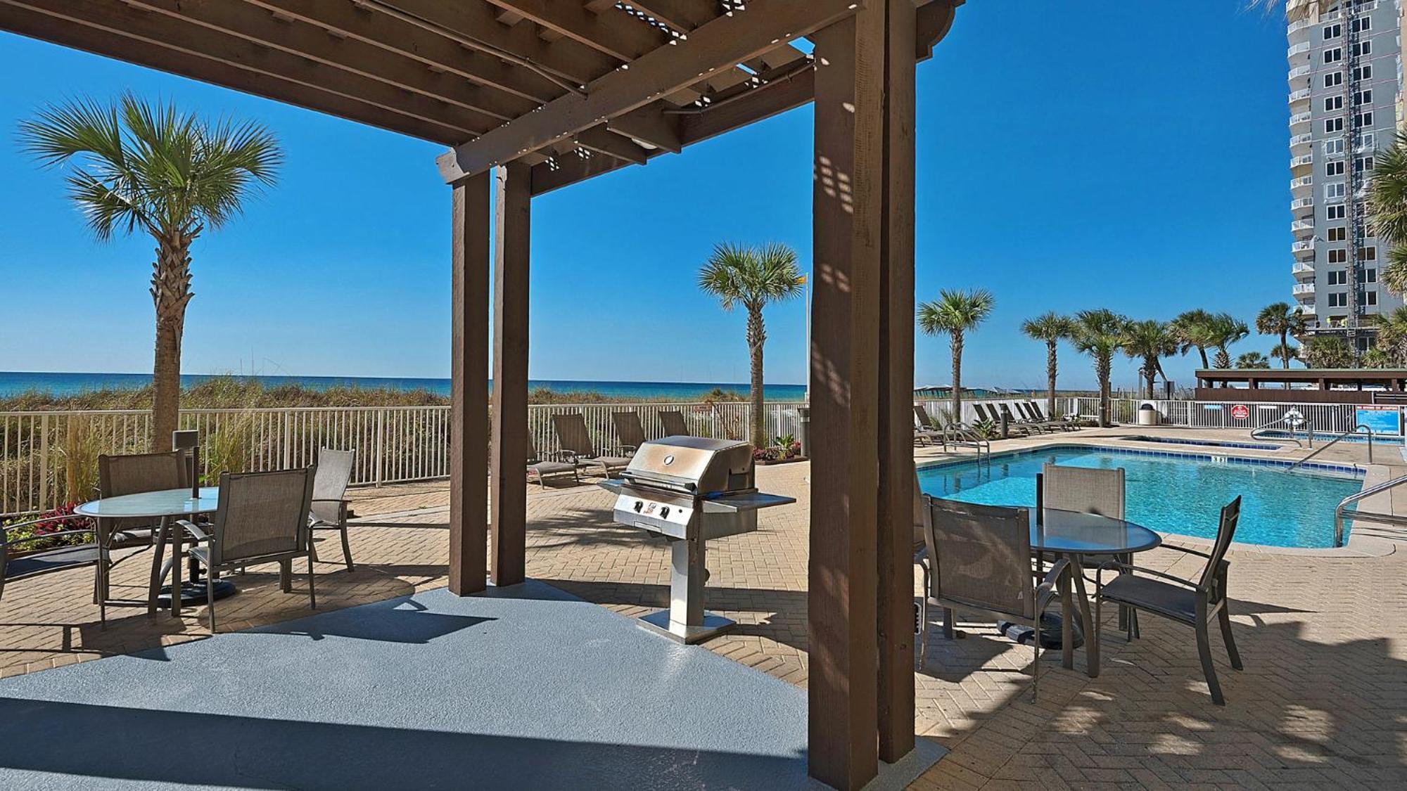 Parking Included-Beachfront 2Bd Ocean Villa! Gorgeous Amenities, Private Complex Panama City Beach Bagian luar foto
