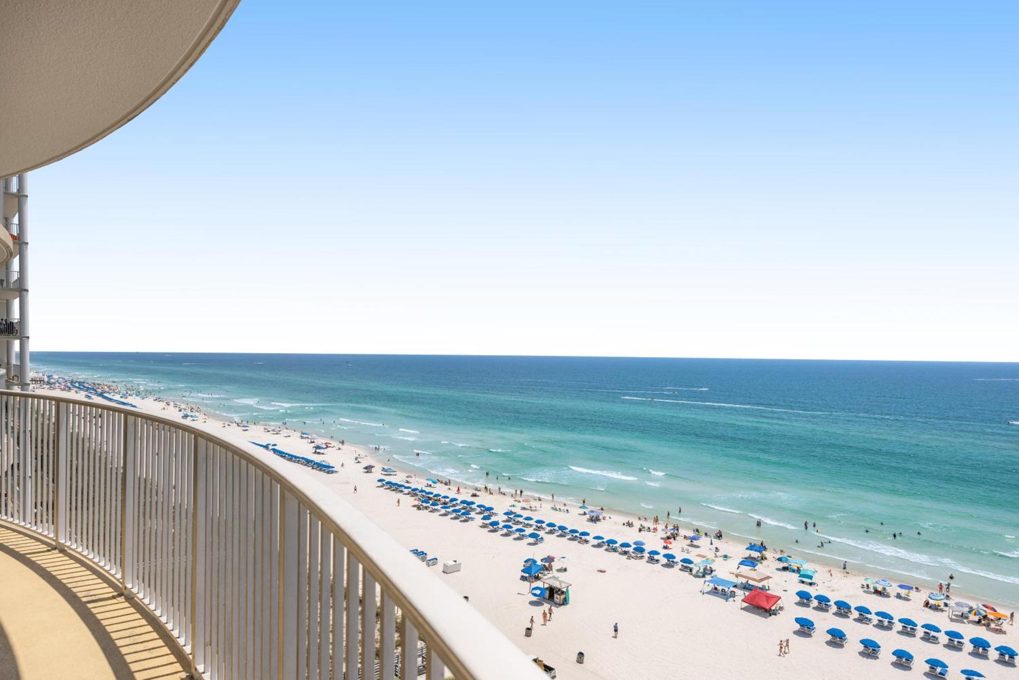 Parking Included-Beachfront 2Bd Ocean Villa! Gorgeous Amenities, Private Complex Panama City Beach Bagian luar foto