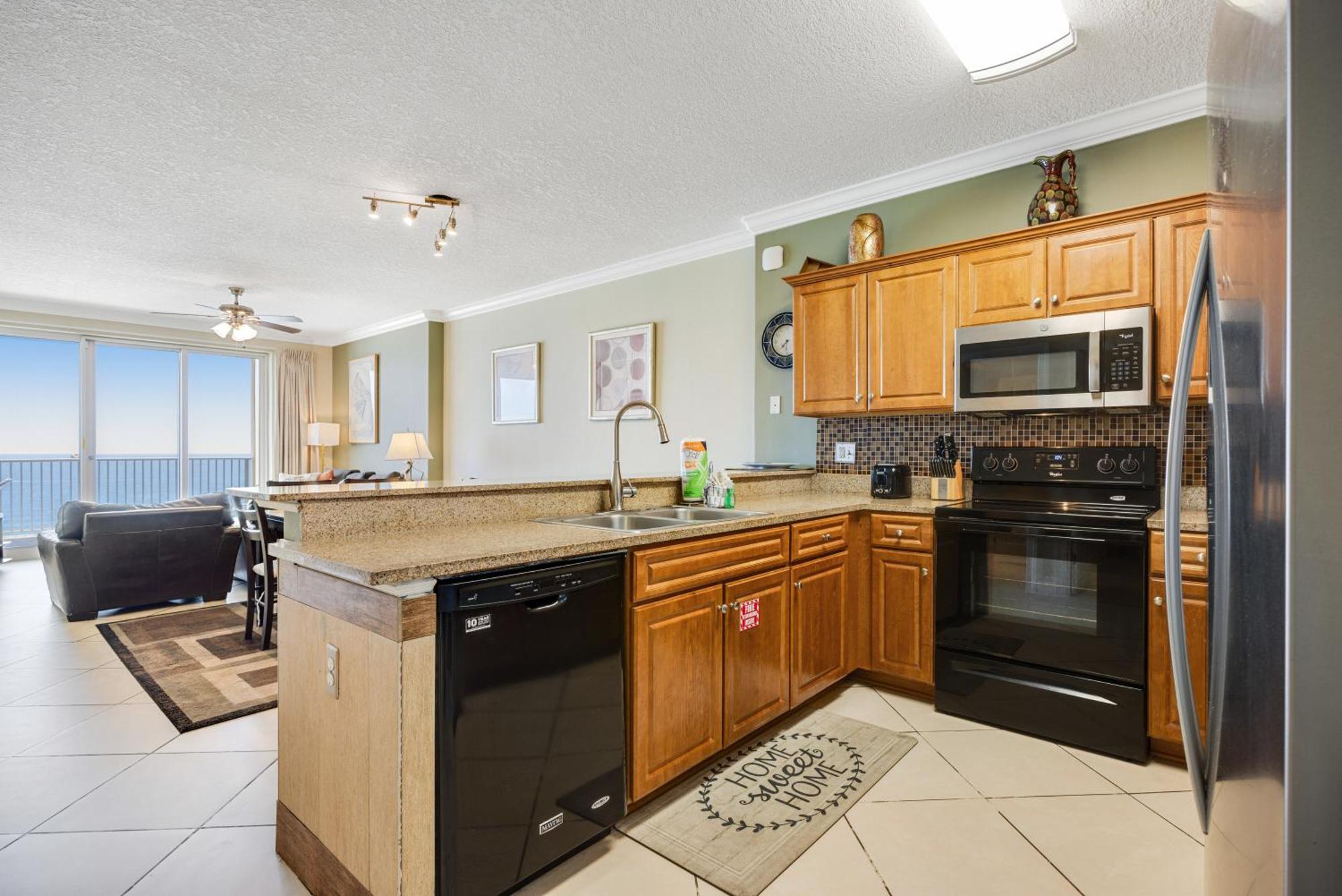 Parking Included-Beachfront 2Bd Ocean Villa! Gorgeous Amenities, Private Complex Panama City Beach Bagian luar foto