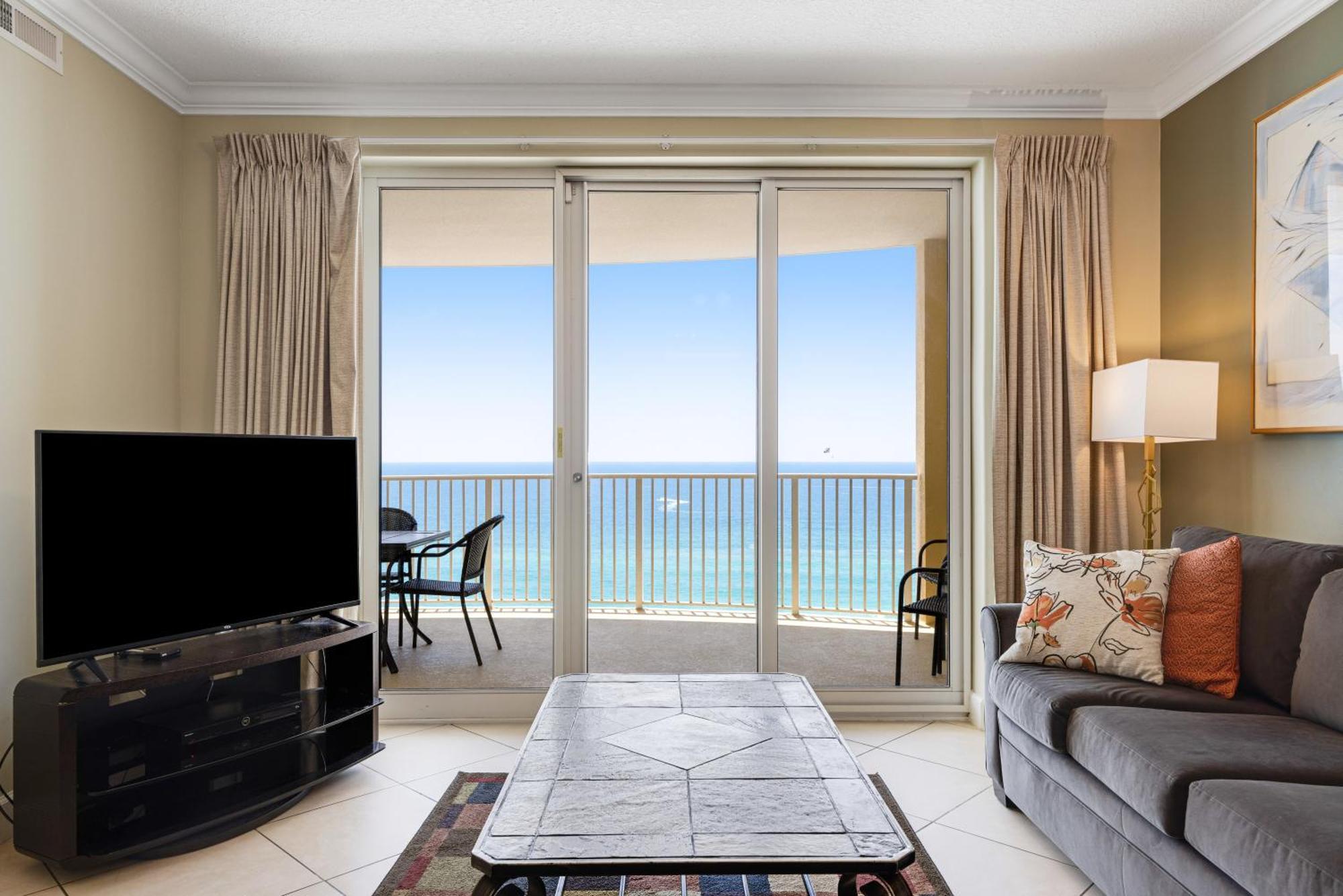 Parking Included-Beachfront 2Bd Ocean Villa! Gorgeous Amenities, Private Complex Panama City Beach Bagian luar foto