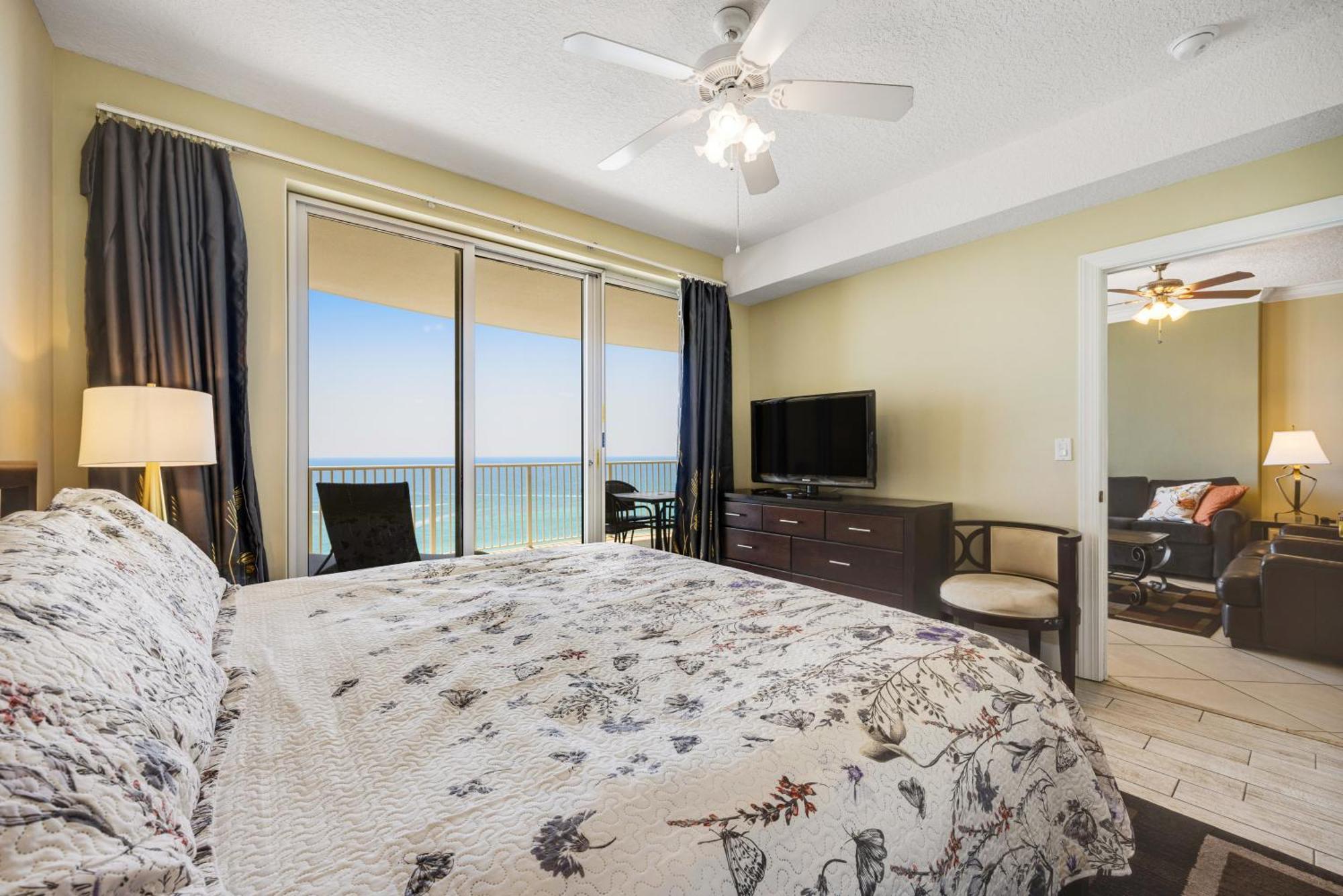 Parking Included-Beachfront 2Bd Ocean Villa! Gorgeous Amenities, Private Complex Panama City Beach Bagian luar foto